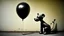 Placeholder: Banksy balloon animal