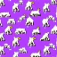 Placeholder: Lavender and goats in space pattern