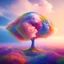 Placeholder: clouds, colours, dream, surreal, up, down, energy, creative, flow, multiverse, tree