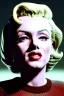 Placeholder: Ultra Realistic retro sci-fi scene, portrait, blonde woman, sweet young Marilyn Monroe face, perfect iris, tight latex coat, Strange planet background, Retro sci-fi style helmet, fog, rain, soft color, highly detailed, unreal engine 5, ray tracing, RTX, lumen lighting, ultra detail, volumetric lighting, 3d, finely drawn, high definition, high resolution.