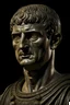 Placeholder: portrait roman mark antony dark