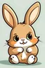 Placeholder: twitch emote , Rabbit , sweet , cartoon