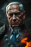 Placeholder: President Netanyahu , red skin, scales, unreal engine 6, high detail, intricate, cinematic. photoshoot style, intricate, studio lighting, masterpiece , highly detailed, 8k, best quality, fire, smoke, dramatic,d,<lora:mshn:0.7>,<lyco:Warrior_Couture:0.5>,