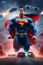 Placeholder: the battle of Superman-Doomsday, cosmic clouds, neon cityscape, muscle cars, planets, moons, stars, cosmic vortex, bright red, every color in the rainbow, 4k, 8k, 16k, 32k. 100k UHD, extremely detailed skin texture, hyper-realistic, photorealistic, Realism Engine, EpicPhotoGasm, Realistic Vision V51