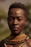 Placeholder: A photo taken from an african village "captain america", <character or scene>, kente, cinematic lighting --v 4 --q 2