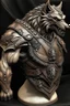 Placeholder: werewolf warrior leather shoulder pad