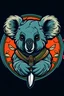 Placeholder: koala warrior vector logo
