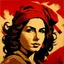Placeholder: Crea imagen de una mujer empoderada al estilo de la artista nacha Guevara