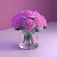 Placeholder: transparent Crystal Rose Bouquet Flower, hyper detailed