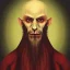 Placeholder: Nosferatu with a beard of fleshy tendrils as a Russian Orthodox man