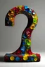 Placeholder: question mark made of art masterpiece