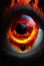 Placeholder: fiery eyeball