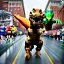 Placeholder: A dinosaur wins the Boston Marathon