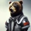 Placeholder: Cyberpunk Portrait of cyborg bear child with brown hair and with cute face, north pole snowy vibe , perfect composition, hyperrealistic, super detailed, 8k, high quality, trending art, trending on artstation, sharp focus, studio photo, intricate details, highly detailed, by greg rutkowski