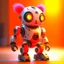 Placeholder: awesome cute sexy furry robot on a mission through the seasons, motion blur, 8k, downlight, soft light, depth of field, photorealism, trending on art station, lotsa detail