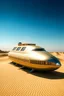 Placeholder: A space boat in the desert of the State of Kuwait
