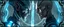 Placeholder: Close-up confrontation between an ancient alien outcast leader synth and a space broker, standing only a meter apart, intense eye contact, glowing crystalline rod between them, anger mixed with sadness, dramatic facial expressions, shallow depth of field, cinematic lighting, stylized 3D anime, airbrush painting, crisp outlines, , rembrandt , black swirly border with sacred geometry, characters drawn in front of border