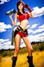 Placeholder: Lauren Phillips cosplaying as Lilith from Borderlands