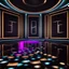 Placeholder: a luxury night club dance stage with nice fractal patterns on floor