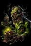 Placeholder: High_Quality_Art Digital Painting of Science experiment Horror Cronenberg Monster zombie creature by Richard Corben, Todd Schorr, T-Shirt Design, Black Background,