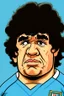 Placeholder: Diego Maradona cartoon 2d