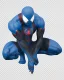 Placeholder: spider-man as DC blue lantern