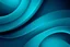 Placeholder: High-quality abstract digital art featuring smooth, curving ribbons of teal and dark blue. The ribbons overlap in a dynamic, sweeping swirl pattern. Soft, elegant highlights run along the curved edges, creating a sense of three-dimensional depth and a polished, fluid texture. Minimalist and sophisticated aesthetic.