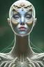 Placeholder: portrait photography of ethereal beauty as spider goddess, 8K, Portrait of a woman by Michelangelo, close-up face, anatomically perfect face, a sunny atmosphere, Pine tree roots, clean face