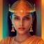 Placeholder: South Indian actress Ivana, by Mahmoud Sai, Cartographic, Circuitry, Golden Hour, Closeup-View, 16k, Lumen Global Illumination, Diffraction Grading