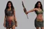 Placeholder: Indian Female character 19 years full anatomy Proportions of the character the head-to-body ratio . Front, Side, and Back Views: Provide multiple views of the character, including front, side, and back mode sheet .stylized animation character 8k Art station.