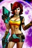 Placeholder: Lauren Phillips cosplaying as Lilith from Borderlands
