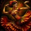 Placeholder: beautiful flamenco dancer girl art by mandy disher, victoria francis made of amber, black onyx, flame and cotton magical realism luminism, ultra highly detailed, 32 k, Fantastic Realism complex background, dynamic lighting, lights, digital painting, intricated pose, highly detailed intricated, ultra hd, realistic, vivid colors, highly detailed, UHD drawing, pen and ink, perfect composition, beautiful detailed intricate insanely detailed octane render trending on artstation, artistic photography,