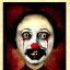 Placeholder: Edgar Allen Poe sad clown face CATRIN WELZ-STEIN