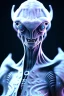 Placeholder: full bodied ghostly alien, 8k, finely detailed, photo realistic.