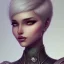 Placeholder: female drow short hair