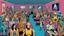 Placeholder: photo from the futuristic waiting room of a studio, a large crowd waits in a giant room. the aliens mutant humans, strange fantastical creatures, droids, and a few human-like beings of all sizes, colors, shaped and looks, standing and sitting in the crowd. high detalied, sharp focus, photorealistic, sci-fi style Professional photography, bokeh, natural lighting, canon lens, shot on dslr 64 megapixels sharp focus, photorealistic