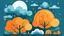 Placeholder: what is the weather? vector art