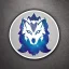 Placeholder: A magical sparkle wolf good logo