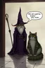 Placeholder: Wizard,snakebat and fat cat, add some fucking realism with no mutants, and a foggy background, and shiny tiled floor, and speechbubble saying "We are gonna tickle you now."