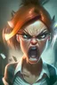 Placeholder: Angry Lux IT professional