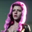 Placeholder: Actress, young Katheryn Winnick, android woman, gold tees, circuits in face, glow painted face, shaved hair, ghost in the shell, leather coat, elastic bodysuit, cyber punk, neon ambient, army, bamboo, blood, portrait, gradient background, unreal engine 5, soft color, 16 bit, god lights, ray tracing, RTX, lumen lighting, ultra deatail, volumetric lighting, 3d, finely drawn, hd.