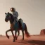 Placeholder: Riding horse astronaut Jupiter, Wes Anderson Lut, unreal engine 5, octan render