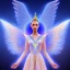 Placeholder: African crystal angel palace ! soft background | god rays | intricate | elegant | blue and pink galactic landscape | highly detailed | illustration | depth of field, luminosity, ultra sharp focus, ultra high definition