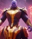 Placeholder: thanos, white suit with red lights, full body close up, soft light atmosphere, light effect，vaporwave colorful, concept art, smooth, extremely sharp detail, finely tuned detail, ultra high definition, 8 k, unreal engine 5, ultra sharp focus