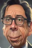 Placeholder: Caricatura de Gustavo Petro, hiper realista,8k