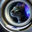 Placeholder: hyper-realistic spaceship interior with a cat looking at a floating astronaut, milkyway view through porthole behind them, 8k resolution, high-quality, fine-detail, detailed matte, intricate, 3D octane render, illustration, digital art, brian froud, howard lyon, anna dittman, greg rutowski,