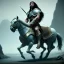 Placeholder: conan the barbarian as a conquistador riding a horse, uhd, realistic Epic cinematic brilliant stunning intricate meticulously detailed dramatic atmospheric maximalist digital matte painting, deep color, fantastical, intricate detail, splash screen, complementary colors, fantasy concept art, 8k resolution trending on Artstation Unreal Engine 5