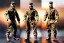 Placeholder: G.i. Joe toy camouflage doll beard with boots full body in package