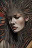 Placeholder: Porcupine concubine sassafrass on overtime; Abstract Art; neo-surrealism