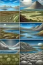 Placeholder: earths cambrian periode lanscapes